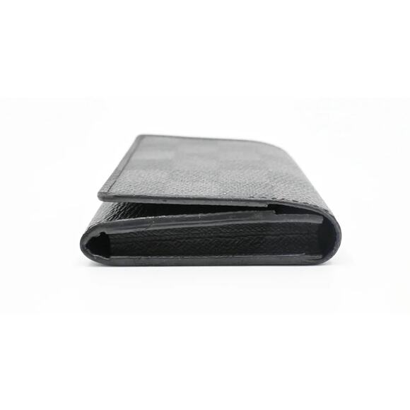 Authentic Louis Vuitton Envelope Business Card Holder in Damier Graphite Canvas - Picture 6 of 11